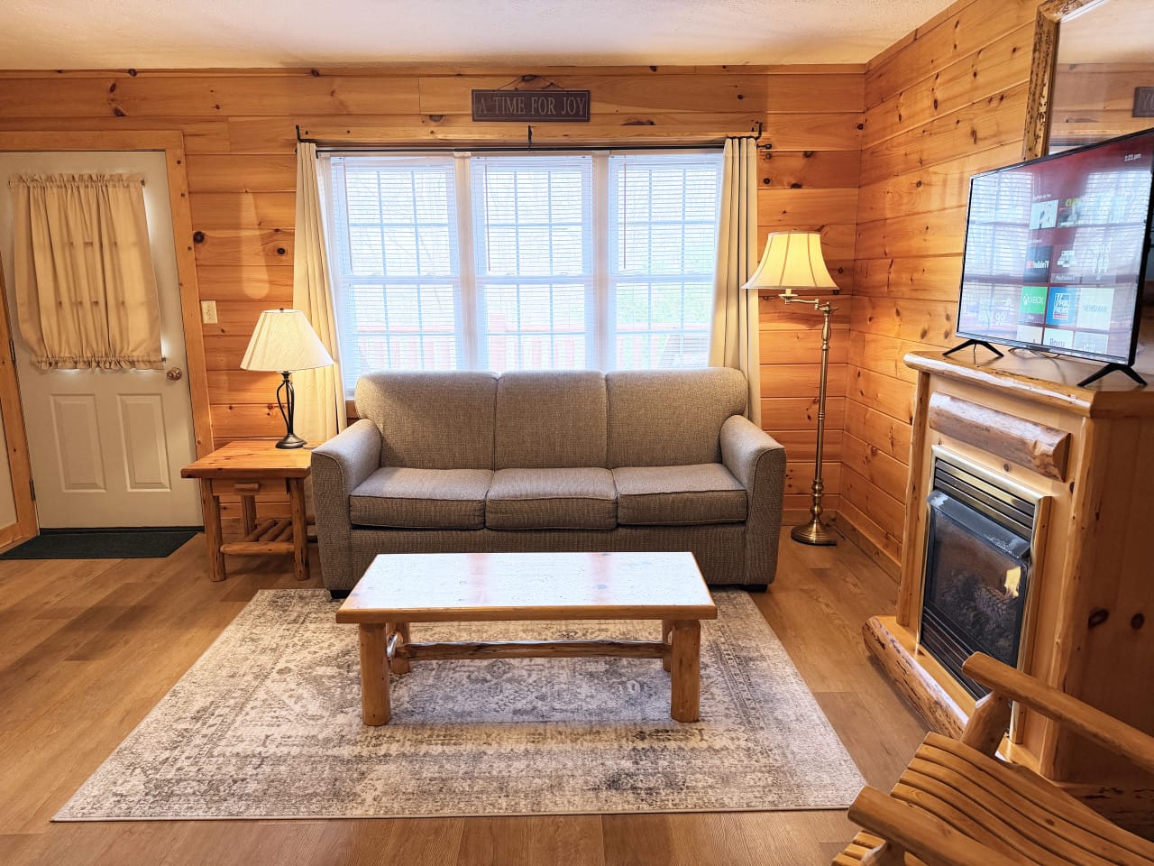 Second view of the Joy Suite living room